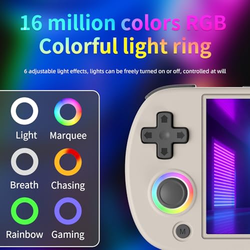 Retro Handheld Game Console with 4-Inch IPS Screen A575