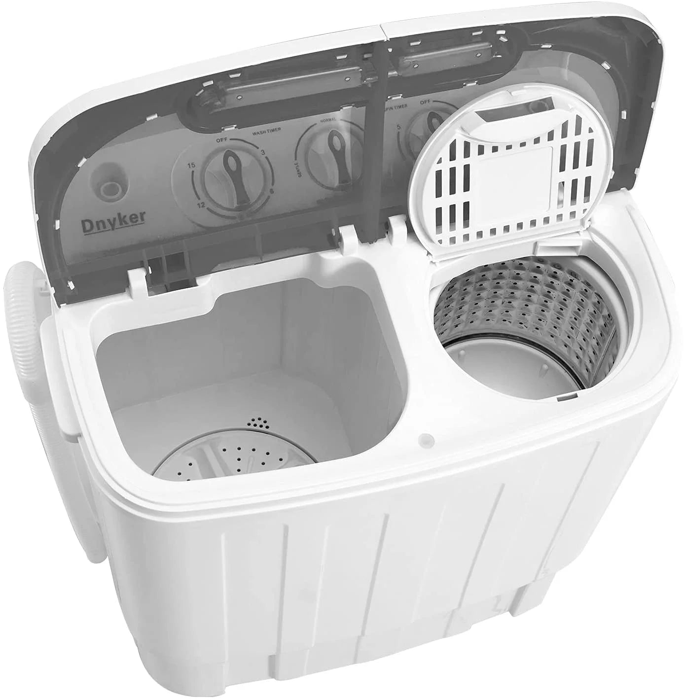 Twin Tub Portable Washing Machine and Spin Dryer Combo, White B439063