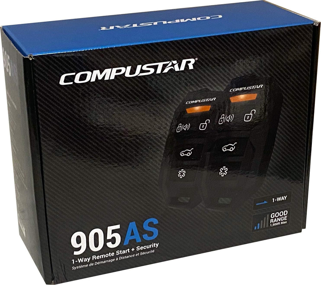 4 Button 1 Way Remote Start System 1500' Range E877