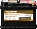 ACDelco Gold 48AGM 36 Month Warranty AGM BCI Group 48 Battery, Black