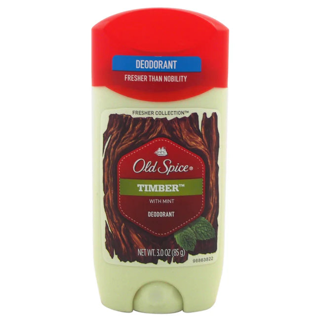 Old Spice Timber Fresher Collection Deodorant by Old Spice for Men - 3 oz Deodorant Stick