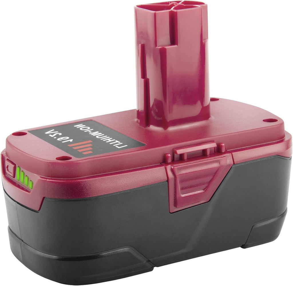 ARyee 19.2V 6.0Ah Replacement for Craftsman Lithium ion Battery DieHard C3 XCP Craftsman 19.2v Battery 130279005 11375 1323903 130211004 11045 315.113753 315.115410 315.11485 315.pp2011