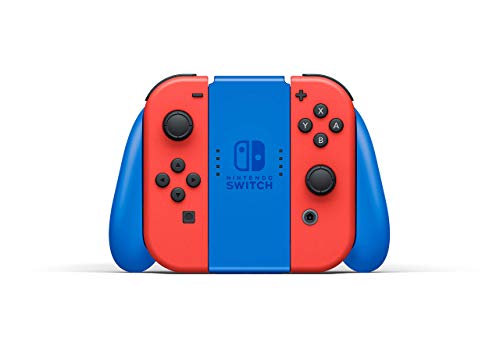 Switch Game Console - Black with Blue/Red Joycon (Renewed) L834521