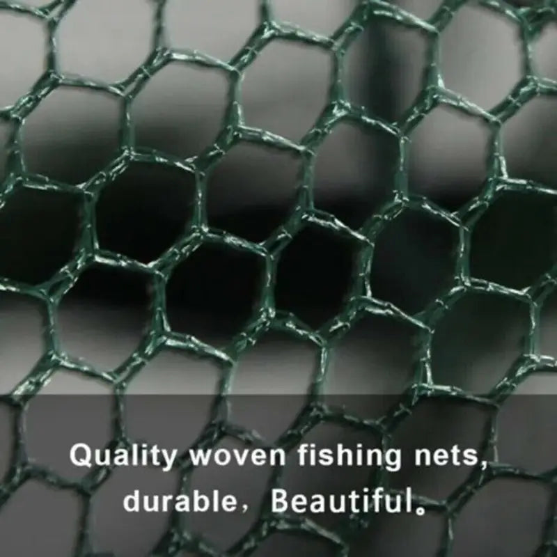 Nylon Foldable Cast Dip Cage Fishing Bait Trap X1370