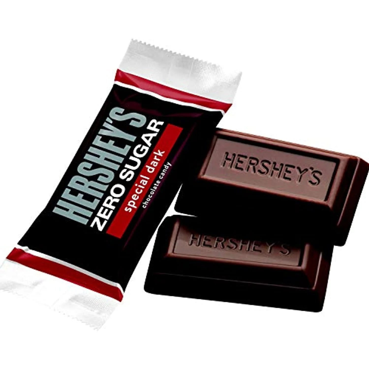 Sugar Free Dark Chocolate Candy, Individually Wrapped, 5.1 Oz Pouch Y3218