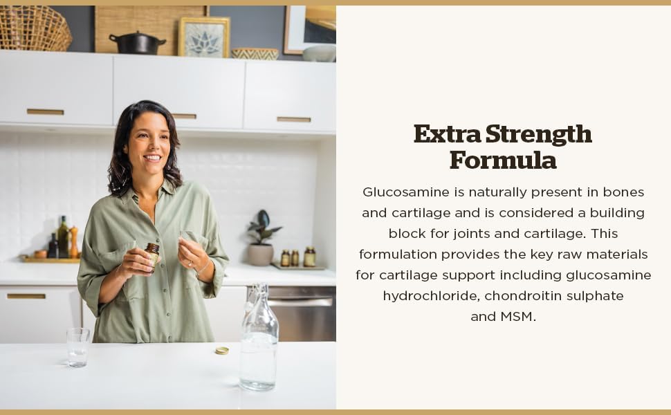 Glucosamine Chondroitin MSM Joint Support Tablets, 60 Servings N399164