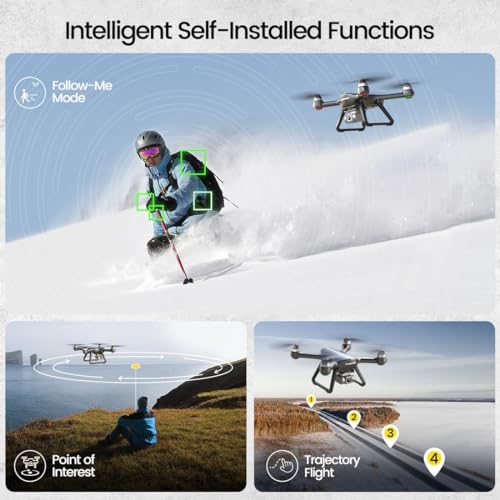 4K Camera GPS Drone with 3-Axis Gimbal for Adults D7908