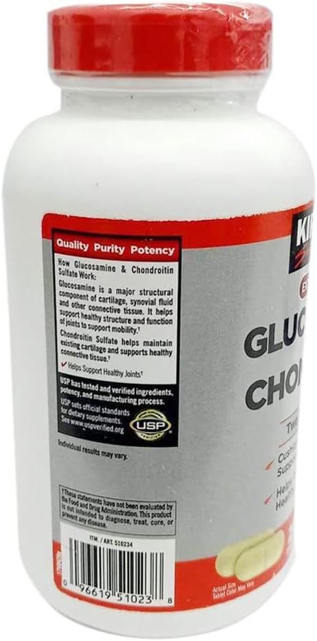 Glucosamine 1500mg with Chondroitin 1200mg, 220 Tablets, 2-Pack J42397