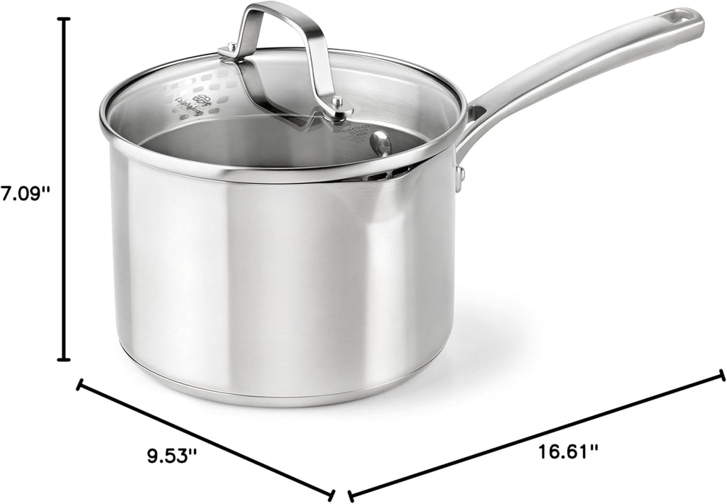 3.5 Quart Saucepan with Lid V6482