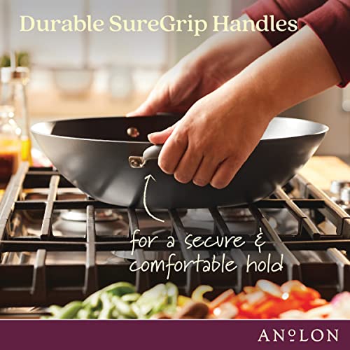14-Inch Covered Nonstick Wok with Lid C9138