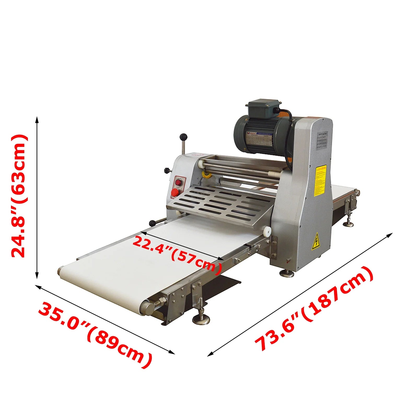 Commercial Dough Sheeter Electric Table Top Folding Pastry Machine M664