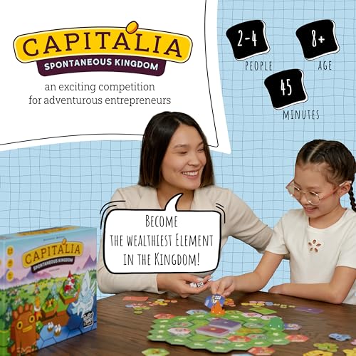 Family Board Game for Kids and Parents, Ages 8+, 2-4 Players P1997