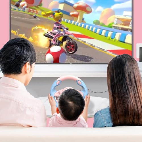 Racing Wheel for PC, PS4, PS3, Xbox Series X|S, Xbox One with Pedal O672481