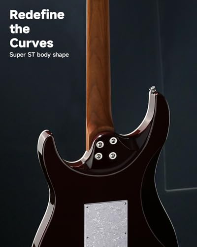 Electric Guitar with Poplar Body, Laurel Fretboard, Tremolo Bridge V5893
