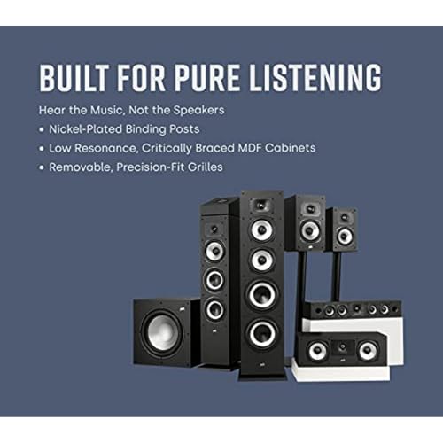 10" Home Subwoofer with 100W Amplifier, Dolby Atmos & DTS:X Compatible P253133