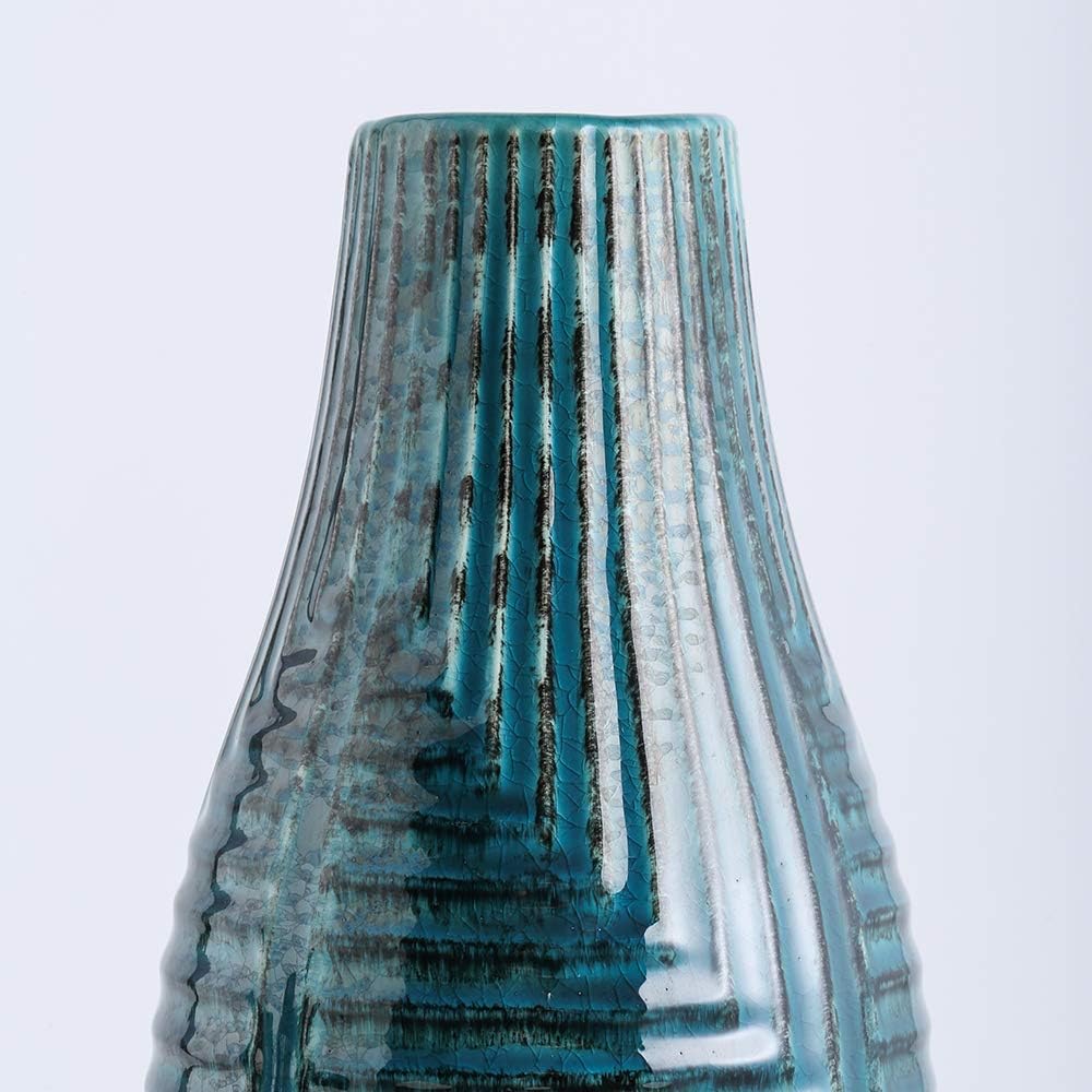 Ceramic Vase for Home Decor, Flower Vase for Centerpieces, Modern Accent for Living Room W896