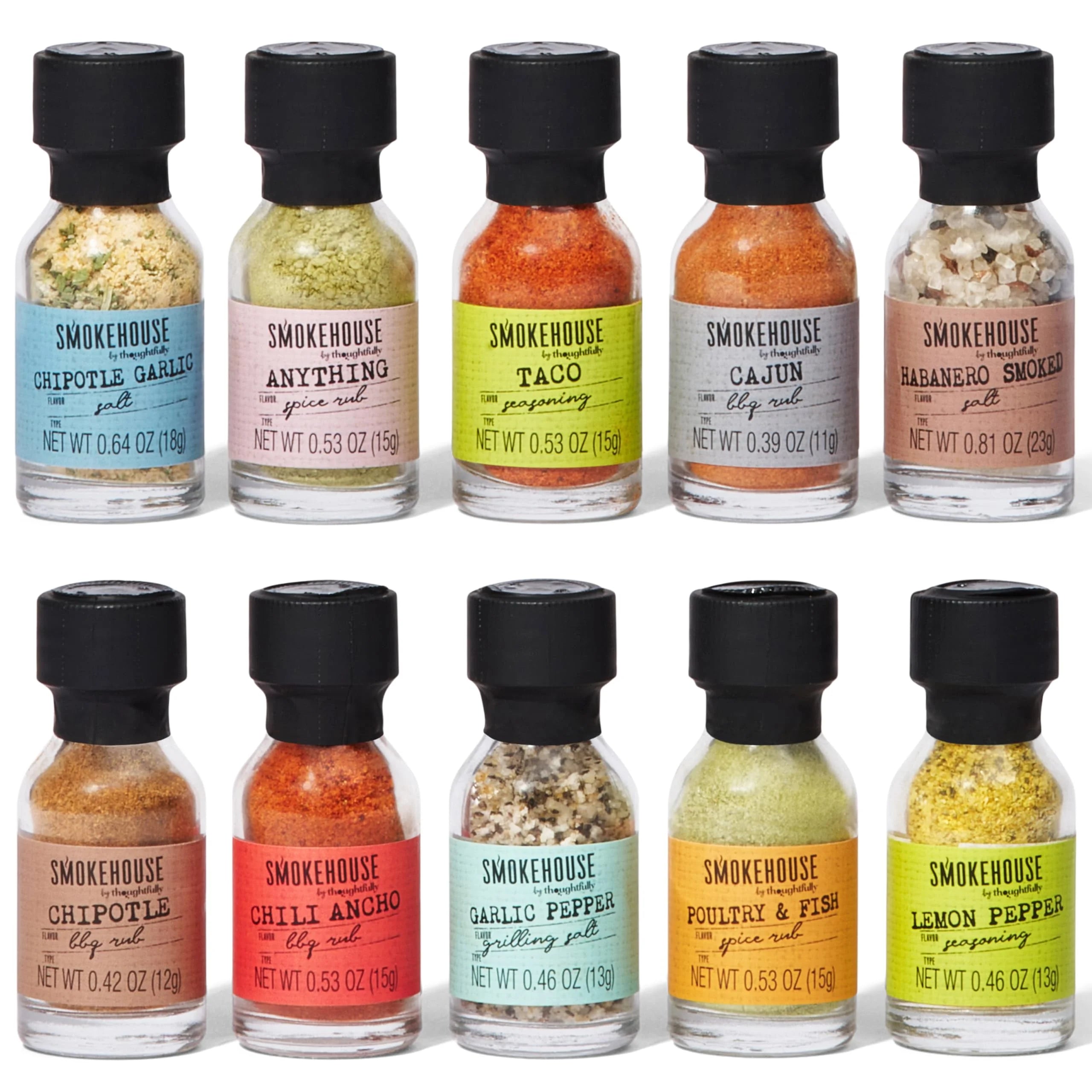 Gourmet Grilling Spice Gift Set, 10 Seasoning Flavors B730614