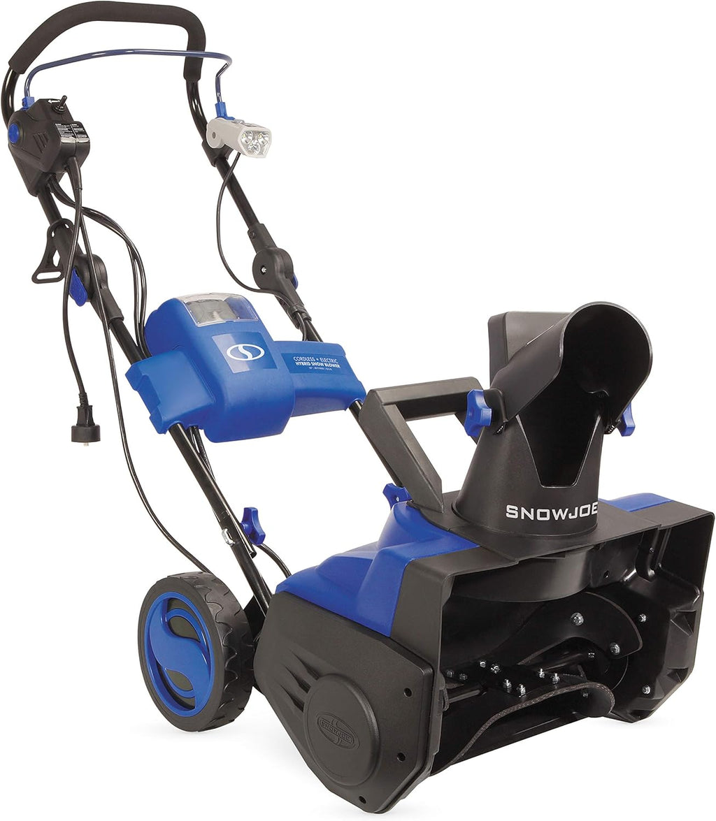 18-Inch 40V Brushless Single Stage Snow Blower with Battery and Charger M60582