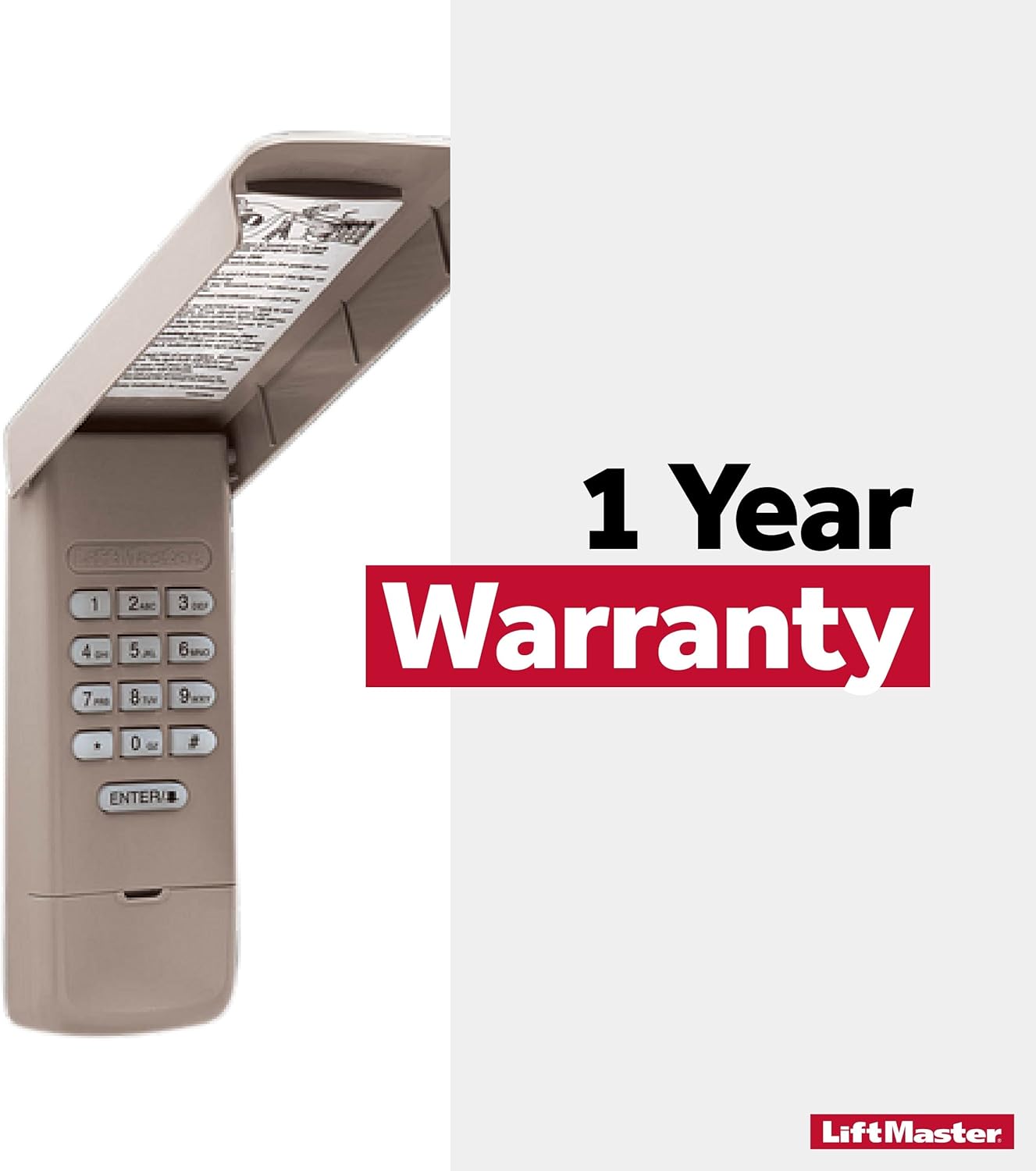 Wireless Keyless Entry Keypad for Garage Door Openers L4779