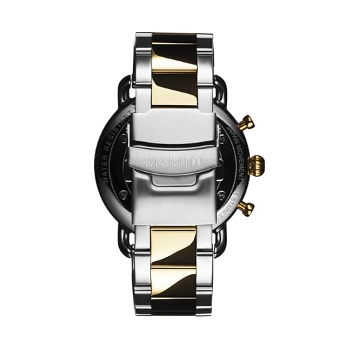 Analog Watch for Men - Vintage Chronograph, Water-Resistant 5 ATM, Stainless Steel Q970