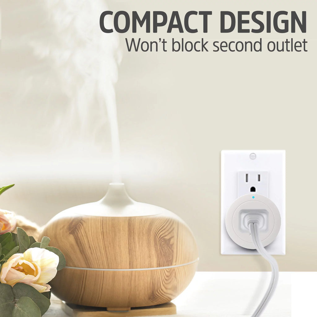 Smart WiFi Plug 4 Pack, Voice Control & Remote Access F259274