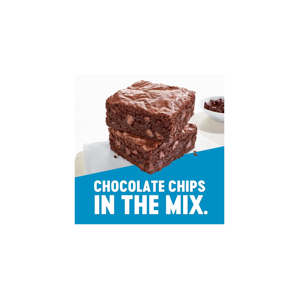 Gluten Free Double Chocolate Brownie Mix with Chocolate Chips, 20 oz Box (Pack of 3) I34734
