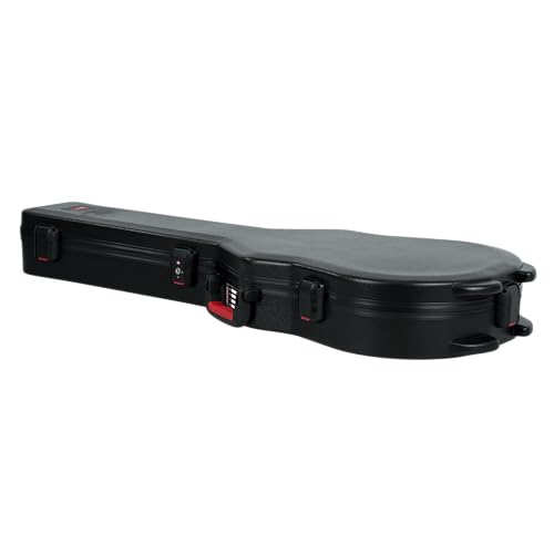 Molded Flight Case for Strat/Tele Style Electric Guitars with TSA Locking Latch U665