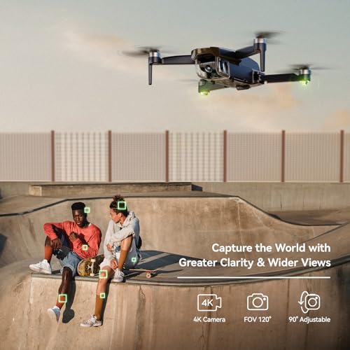 Drone with Camera 4K, Under 249g, 60 Mins Flight, GPS Auto Return, Foldable L67560