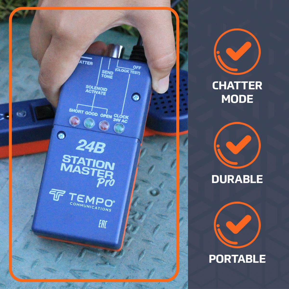 Irrigation Tester Kit for Sprinkler Valves, Wire Identification, Solenoid Activation T8971