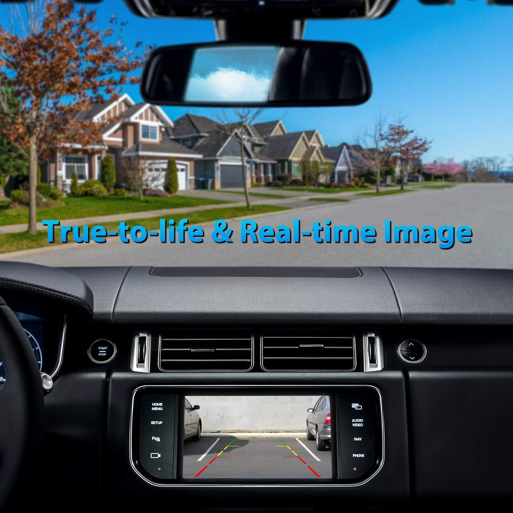 Rear View Backup Camera with Night Vision, IP68 Waterproof N733490