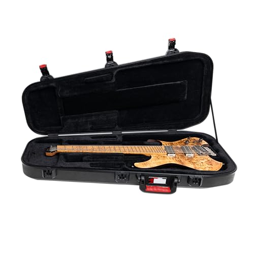 Molded Flight Case for Strat/Tele Style Electric Guitars with TSA Locking Latch U665