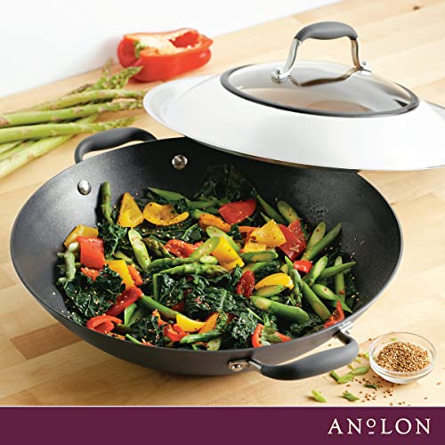 14-Inch Covered Nonstick Wok with Lid C9138