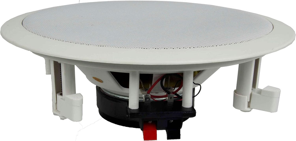 8" 1000W Round Wall And Ceiling Home Speakers 2 PAIR P8339