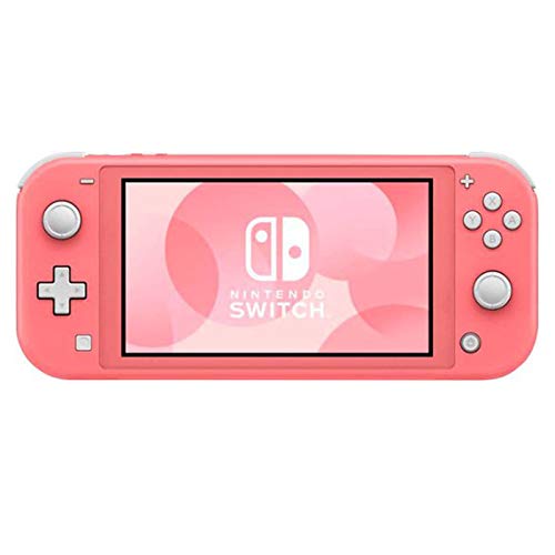 Switch Lite Console Holiday Bundle - Coral, 5.5" Touchscreen L527
