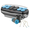 Conair Ceramic 1 1/2-inch and 1 3/4-inch Hot Rollers, Wire Pins Included, Create Big Curls and Voluminous Waves