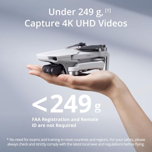 Drone with 4K UHD Camera, 3-Axis Gimbal, Under 249 g E82279