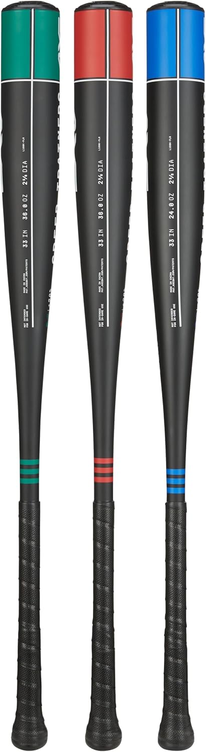 3-Pack Weighted Baseball Bat Hitting System, 32 Inch J197