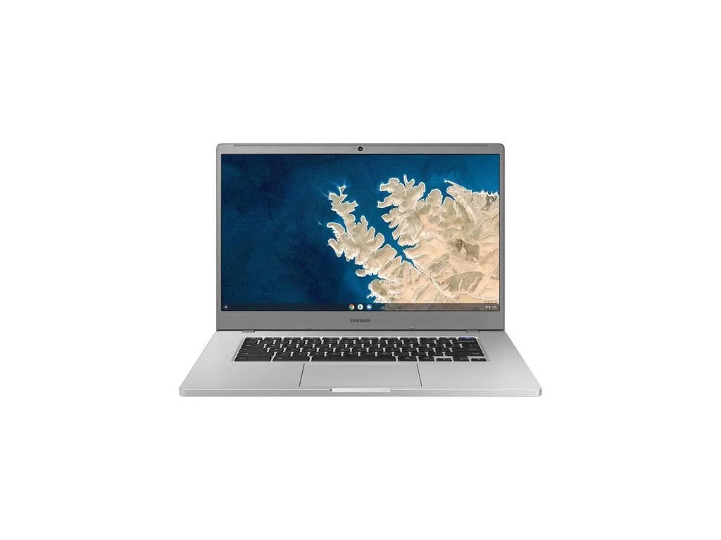 Samsung Chromebook 4 + (2021 Model) 15.6" Intel UHD Graphics 600, Intel Celeron Processor N4020, 4GB, 32GB| Wi-Fi -(XE350XBA-KA1US), Silver