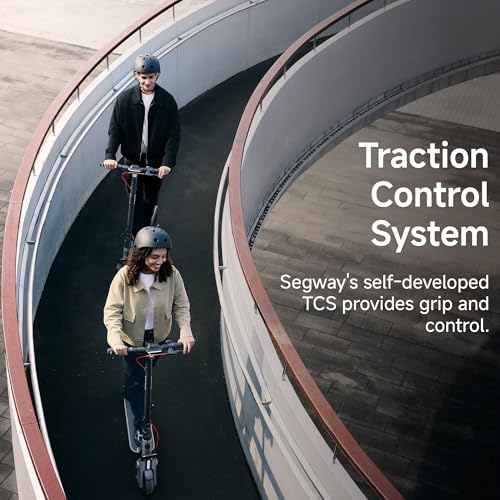 Electric Scooter, 20 MPH, 44-Mile Range, Self-Sealing Tubeless Tires K644