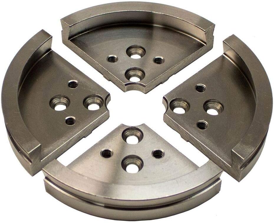 2 Chuck Bundle with 2" Jaw Set, 4" Bowl Jaw Set, 5" Bowl Jaw Set, Woodworm Screw, Plastic Case & accessories, bundled with 1" x 8tpi Insert A981