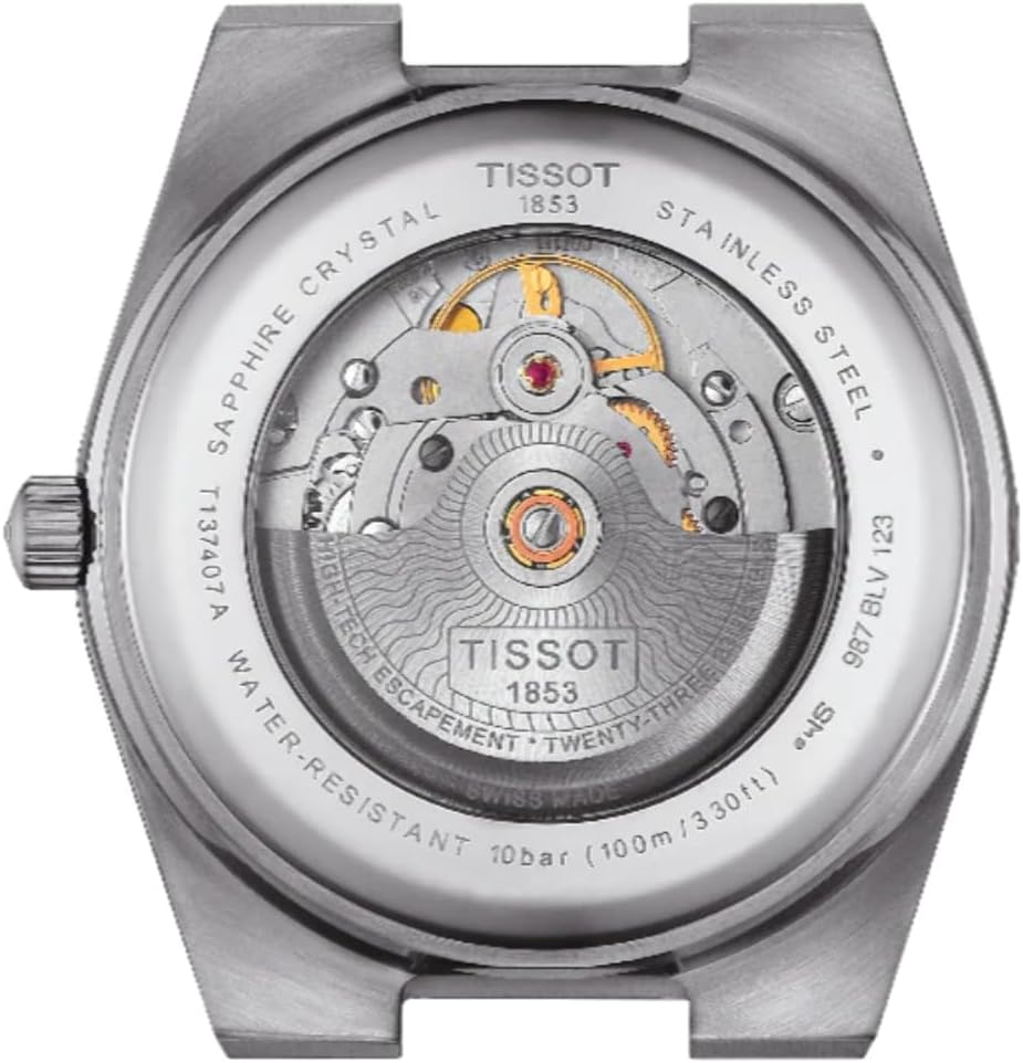 Men's Automatic Watch, Grey, Stainless Steel T6636