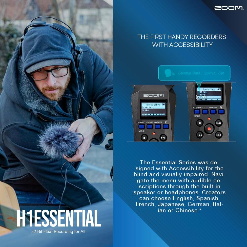 Portable Stereo Audio Recorder with X/Y Microphone A963951