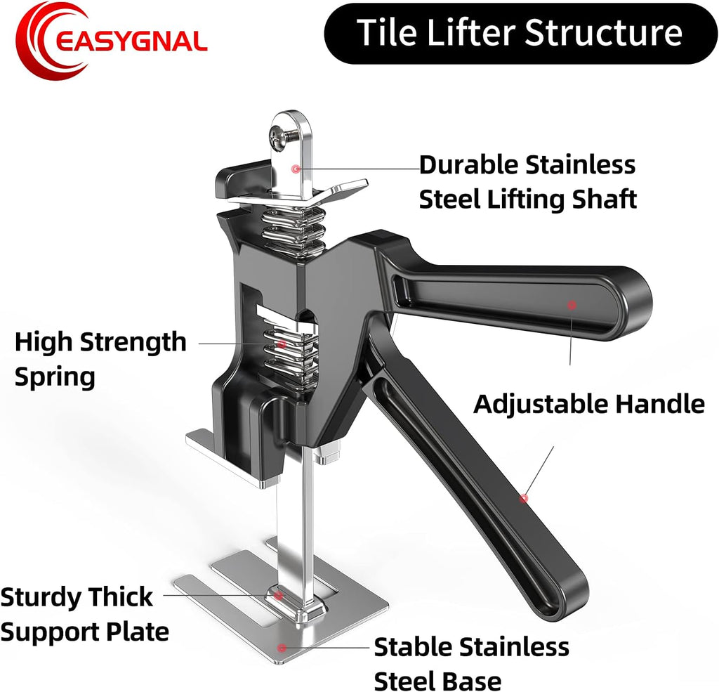 Door Panel Lifting Jack 2-Pack, Drywall Lift up to 308 lb, Height Adjuster K599016