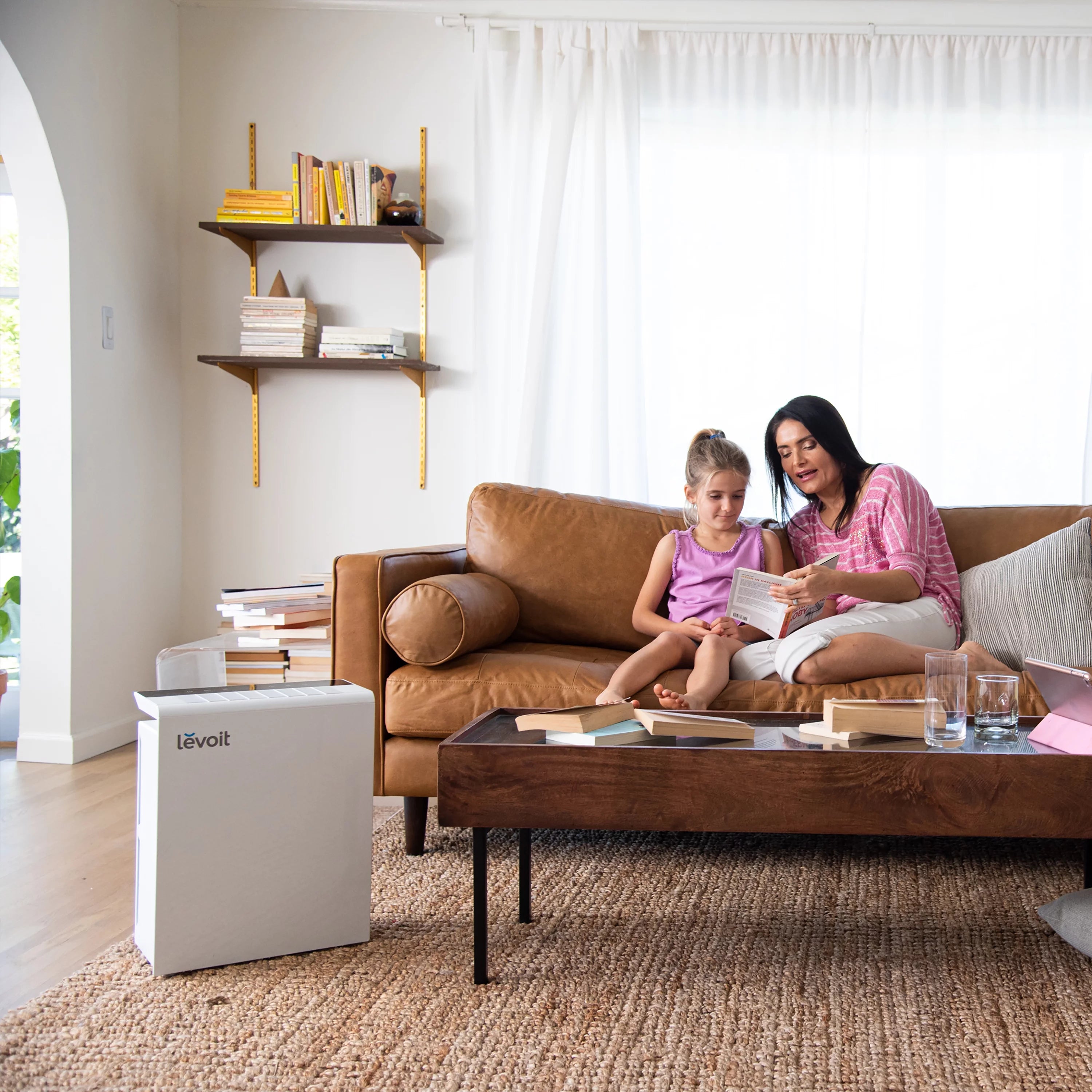 Compact HEPA Air Purifier for Smoke and Odors L345045