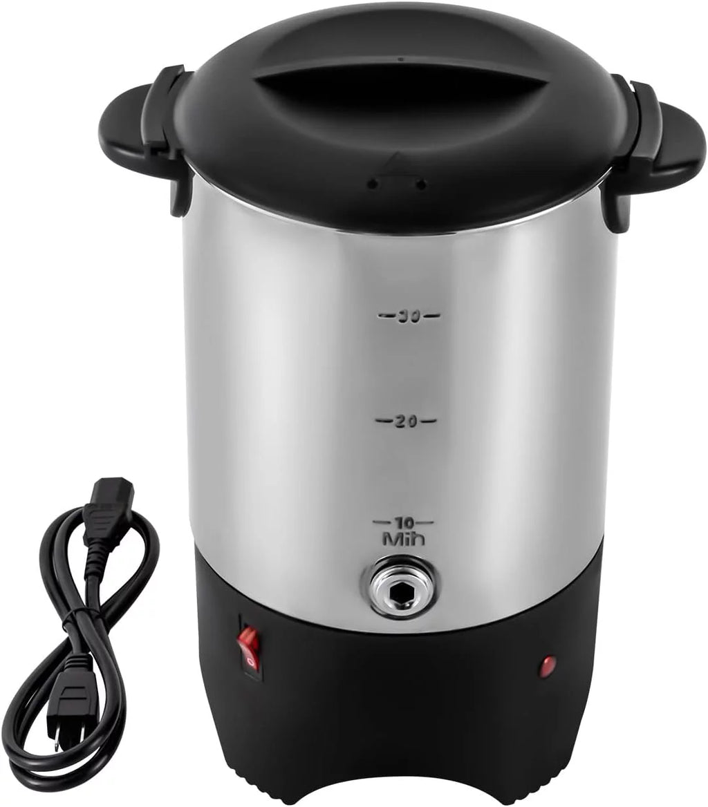 5.2L Stainless Steel Coffee Urn Dispenser with Spigot C422