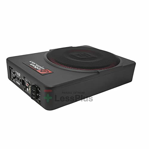 10" 550W Max Powered Subwoofer with Built-in Amplifier A44997