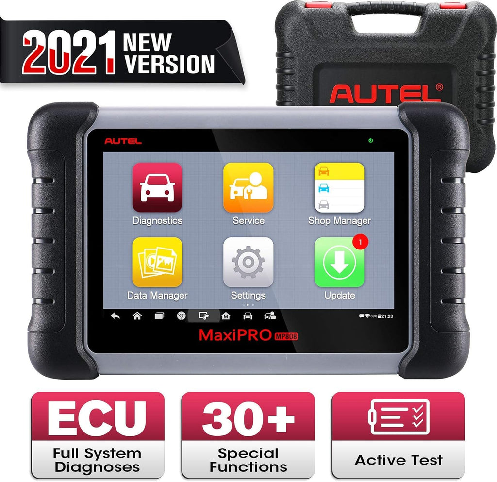 Autel MaxiPRO MP808TS, Full TPMS Service Diagnostic Scanner with 30+ Special Functions and Wireless BT Y8712