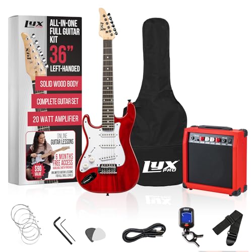 3/4 Size Electric Guitar Kit for Kids with Amp and Accessories V60944