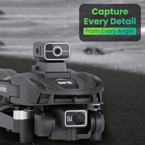 8K Camera Drone for Adults with GPS, Brushless Motors, 3 Batteries Z564073
