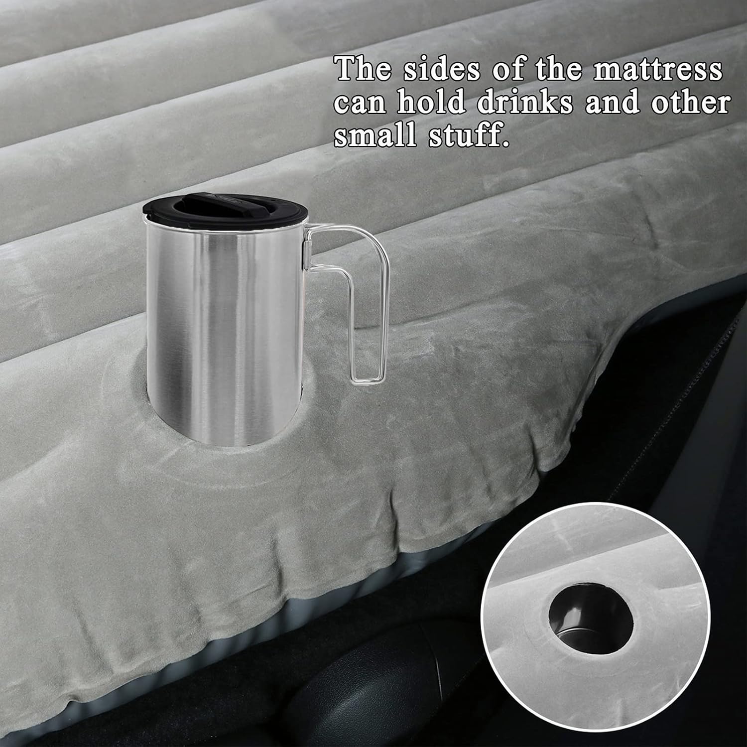 Inflatable Air Mattress Bed for Car Camping V72041